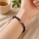 Lepidolite Round Bead Bracelet (Mediumship & Psychic skills)