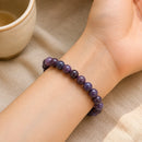Lepidolite Round Bead Bracelet (Mediumship & Psychic skills)