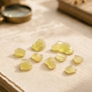 Libyan Desert Glass rough by Talk to Crystals, with each rough piece naturally unique, prized for manifestation, confidence, personal power, Solar Plexus Chakra healing, and spiritual growth in India