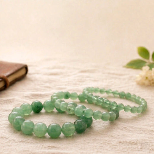 Light Green Aventurine Bracelet (For Luck and Opportunities)