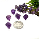 Natural Fluorite Octahedrons (Blue, Purple and Green)