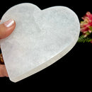 Heart Shaped Selenite Charging Plates