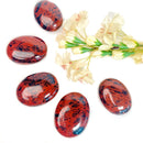 Mahogany Obsidian Palmstones (Protection & Growth)
