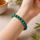 Malachite Round Bead Bracelet (Transformation)