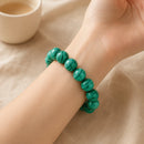 Malachite Round Bead Bracelet (Transformation)