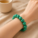 Malachite Round Bead Bracelet (Transformation)