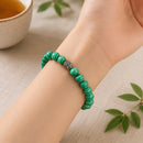 Malachite Round Bead Bracelet (Transformation)