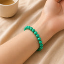 Malachite Round Bead Bracelet (Transformation)