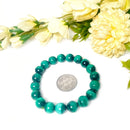 Malachite Round Bead Bracelet (Transformation)
