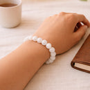 White Moonstone Bracelet