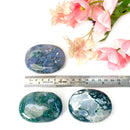 Moss Agate Palmstone (Abundance & Balance)