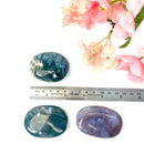Moss Agate Palmstone (Abundance & Balance)