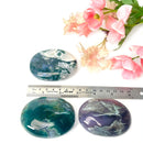 Moss Agate Palmstone (Abundance & Balance)