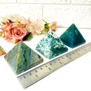 Moss Agate Pyramid (Healing & Prosperity)