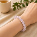 Mozambique Rose Quartz Bracelet Gem Quality (Love & Harmony)