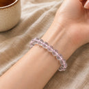 Mozambique Rose Quartz Bracelet Gem Quality (Love & Harmony)