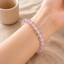 Mozambique Rose Quartz Bracelet Gem Quality (Love & Harmony)