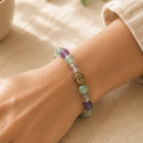 Multi Fluorite Bracelet (Focus  and Clarity)