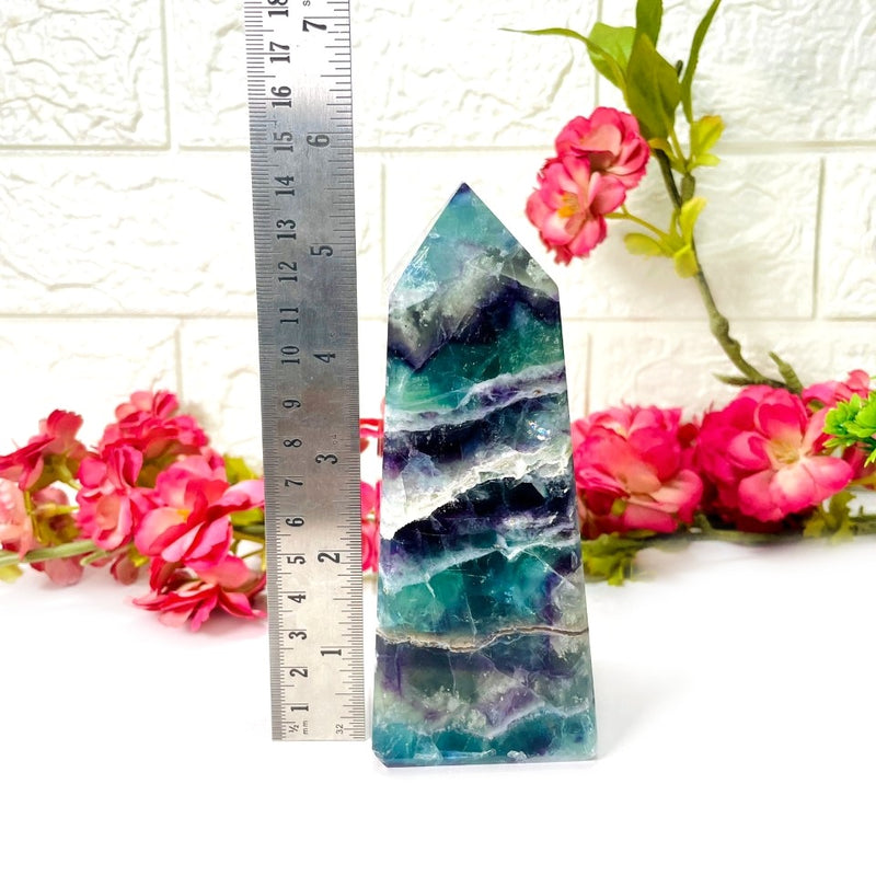 Multi-Fluorite Obelisk Towers (Clarity & Intuition)