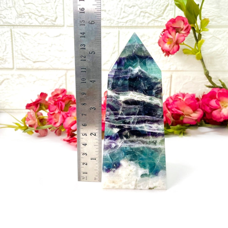 Multi-Fluorite Obelisk Towers (Clarity & Intuition)