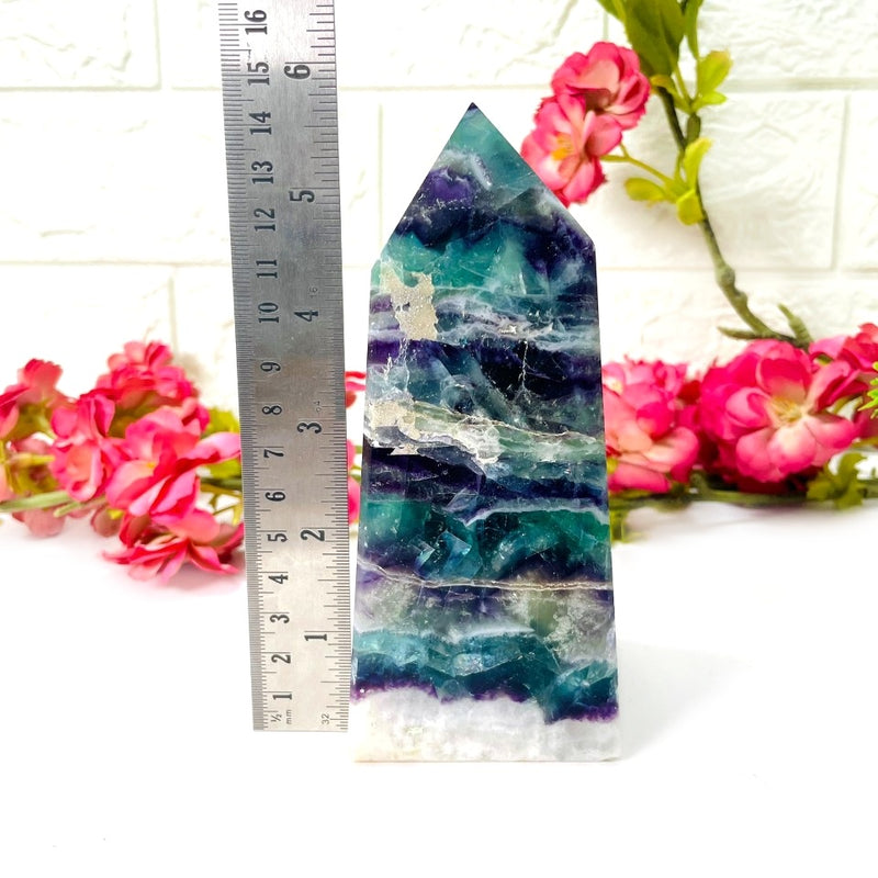 Multi-Fluorite Obelisk Towers (Clarity & Intuition)