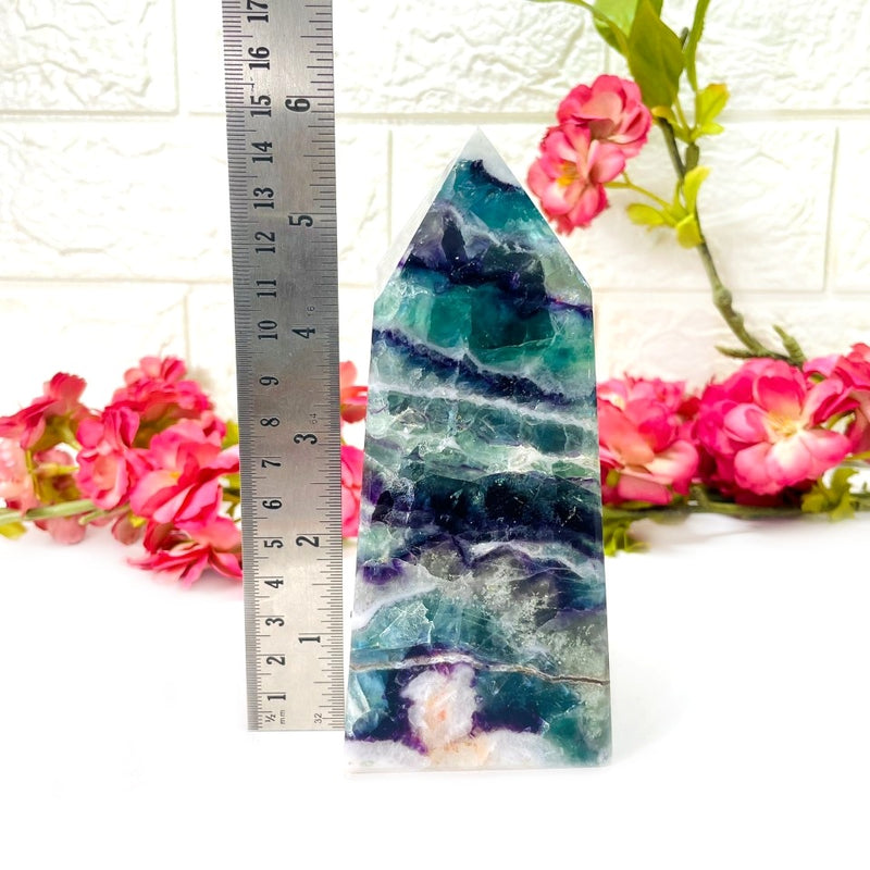 Multi-Fluorite Obelisk Towers (Clarity & Intuition)