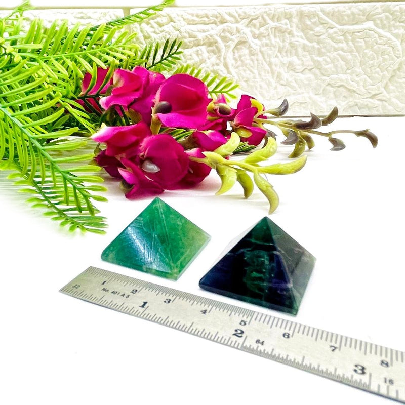 Multi Fluorite Pyramid (Focus & Clarity)