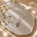 Mystic Topaz Small Pendant in Silver