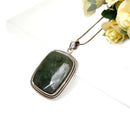 Nephrite Jade Premium Pendants in Silver