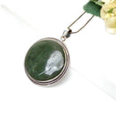 Nephrite Jade Premium Pendants in Silver