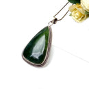 Nephrite Jade Premium Pendants in Silver