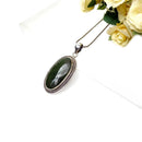 Nephrite Jade Premium Pendants in Silver