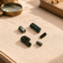 Olive Green Tourmaline rough by Talk to Crystals for prosperity, manifestation, luck, abundance, creativity, calmness and personal growth