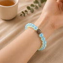 Opalite Round Bead Bracelet (Enhance psychic abilities)