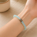 Opalite Round Bead Bracelet (Enhance psychic abilities)