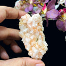 Orange Heulandite on Mordenite Cluster (Karmic Healing & Creativity)