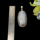 White Moonstone Premium Collection Pendant in Silver (Divine feminine)