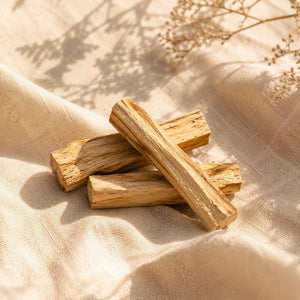 Palo Santo sticks by Talk to Crystals for energy cleansing, space clearing, home purification, meditation, spiritual rituals, removing negative energy, and inviting positive energy in India