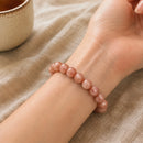 Peach Moonstone Bracelet