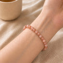 Peach Moonstone Bracelet