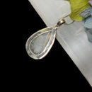 White Moonstone Premium Collection Pendant in Silver (Divine feminine)