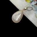 White Moonstone Premium Collection Pendant in Silver (Divine feminine)