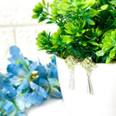 Peridot Earrings in Silver