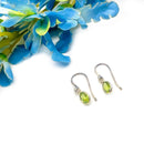 Peridot Earrings in Silver