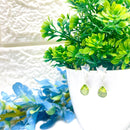Peridot Earrings in Silver