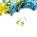 Peridot Earrings in Silver
