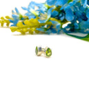 Peridot Earrings in Silver