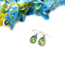 Peridot Earrings in Silver