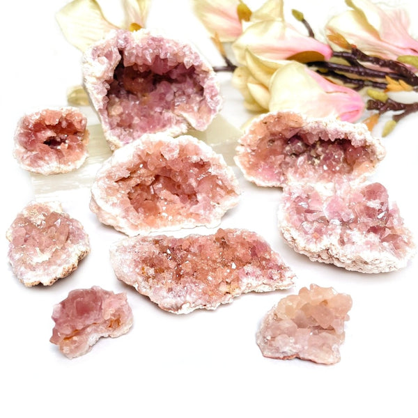 Pink Amethyst Clusters (Argentina)