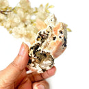 Pink Heulandite on Mordenite Cluster AAA (Heal Emotional Hurt)